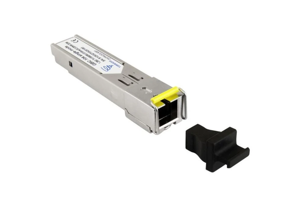 Moduł SFP GBIC‑104, single‑mode, 1,25G, Tx:1550 / Rx:1310, SC, 20KM, DDM (TORNADO) - obrazek 3