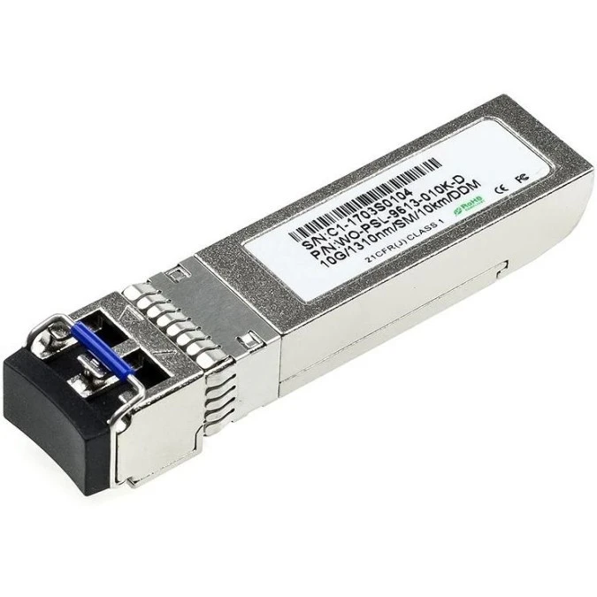 Moduł SFP+ (mini‑GBIC) jednomodowy SM LC duplex DDMI do 10km 10Gbit/s Wave Optic - obrazek 1