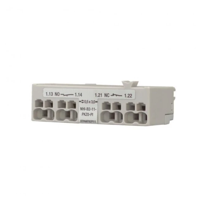 Moduł styków pomocniczych do PKZ, 1NO/1NC, przedni, push‑in NHI‑B2‑11‑PKZ0‑PI EP‑401016 - obrazek 1
