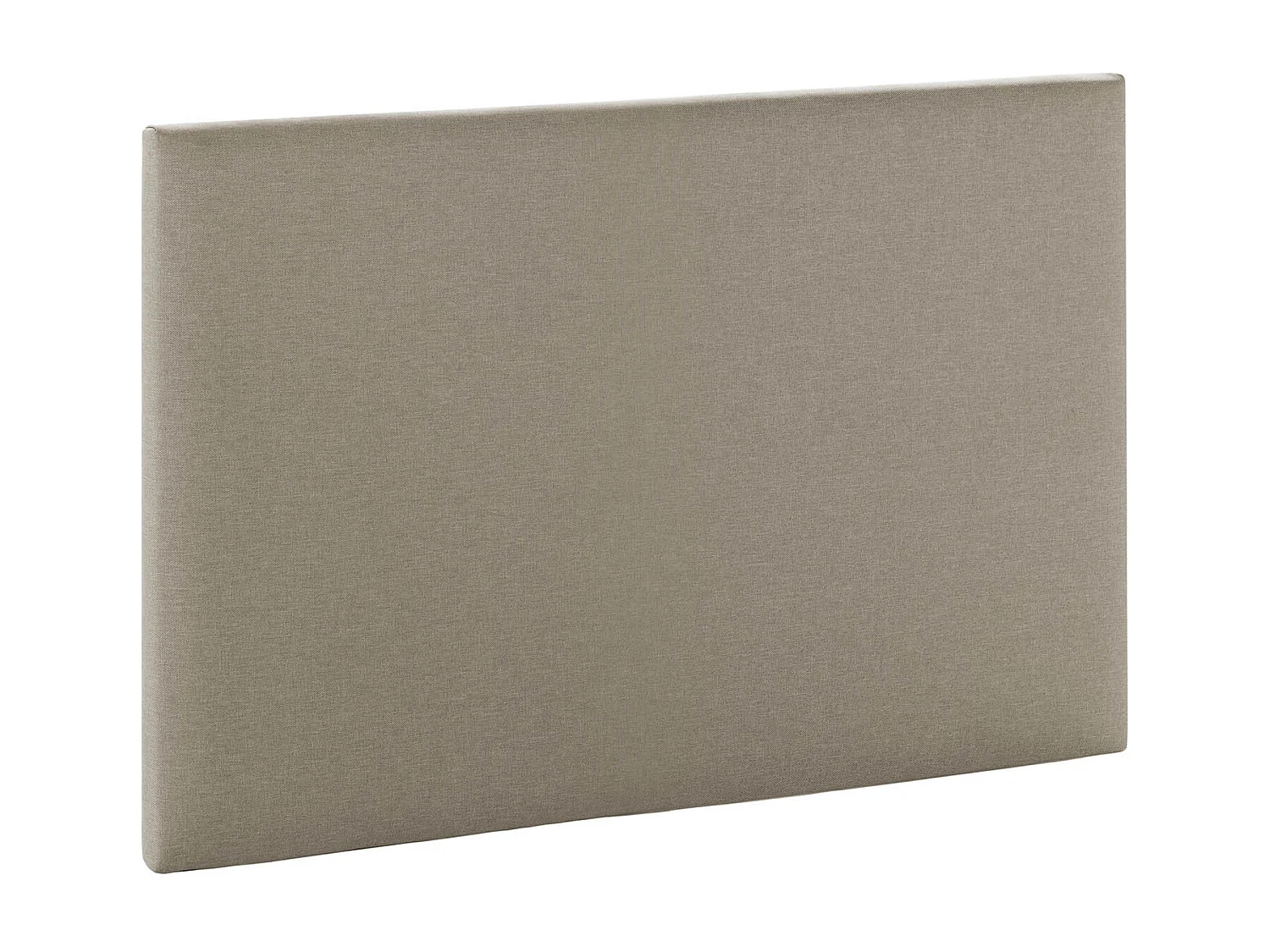Głowica łóżka Aura tapicerowana tkaniną Beżowa 90×60 cm 1268787