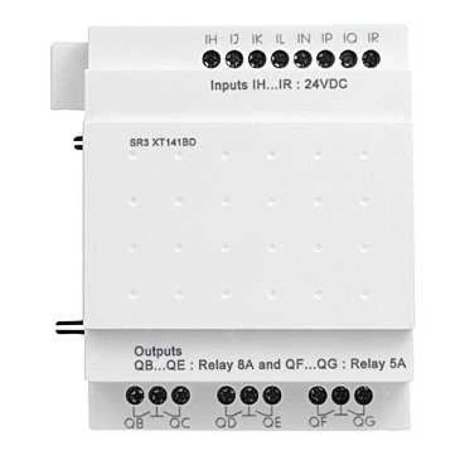Moduł rozszerzeń 14 we/wy dyskretnych 24 V AC Zelio Logic SR3XT141B - obrazek 3