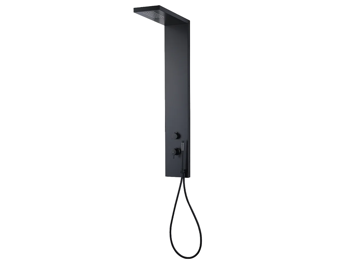 Essekadra mechaniczna płyta prysznicowa czarna - Essebagno 1534493 - obrazek 1