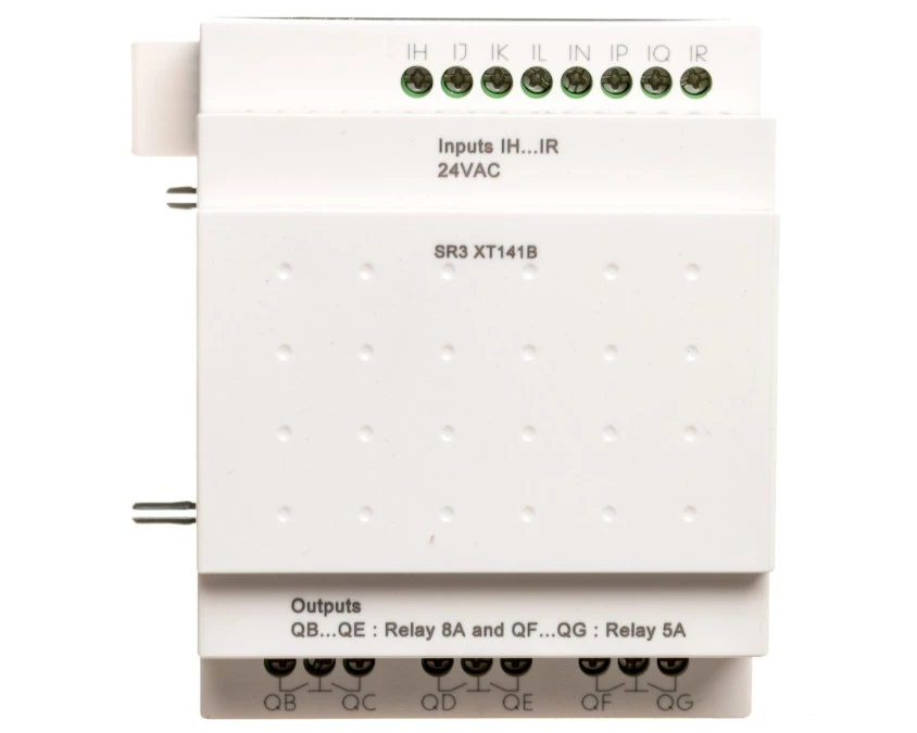 Moduł rozszerzeń 14 we/wy dyskretnych 24 V AC Zelio Logic SR3XT141B - obrazek 2