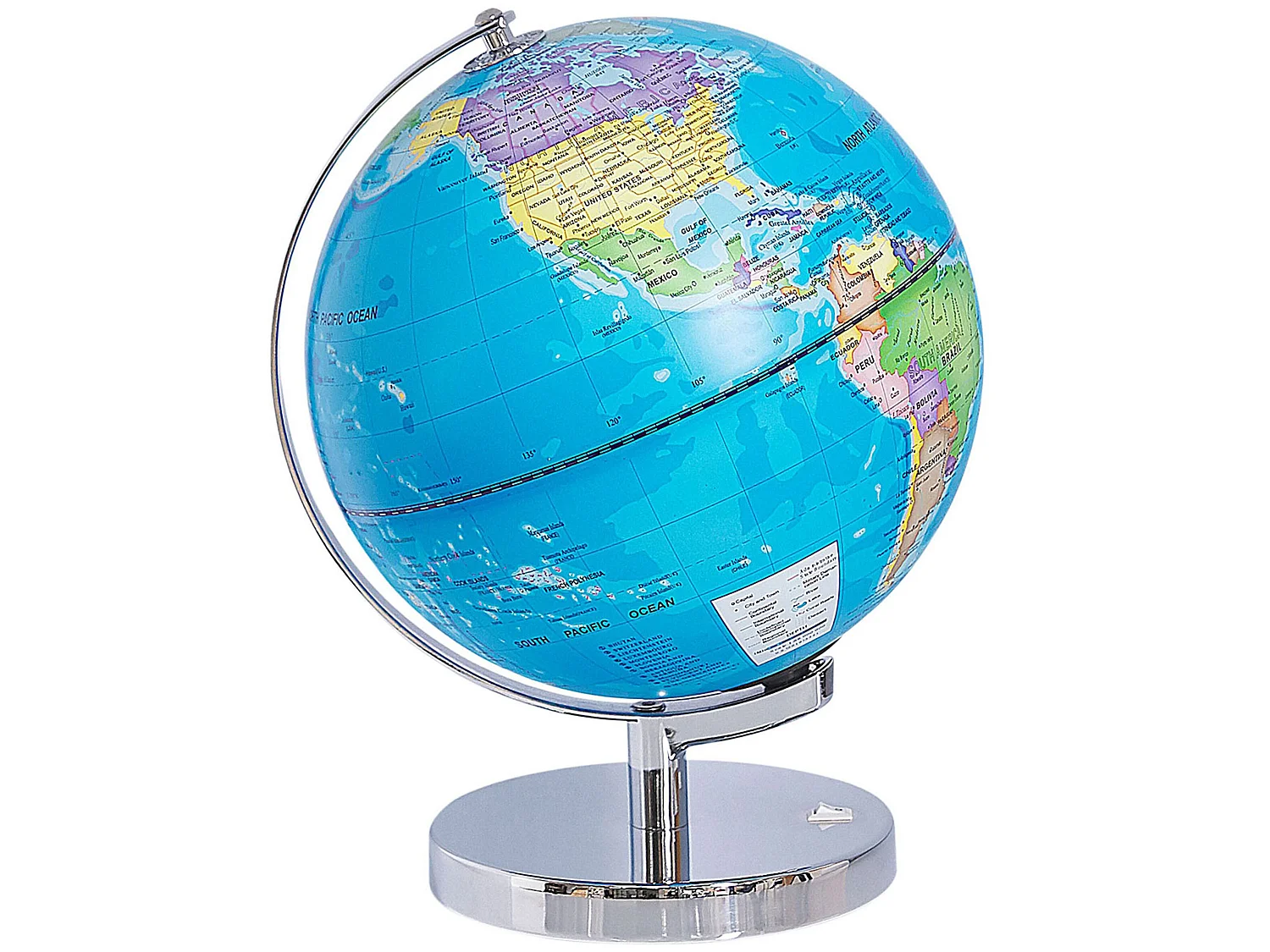Globus LED STANLEY Niebieski 30 cm 1614795 - obrazek 1