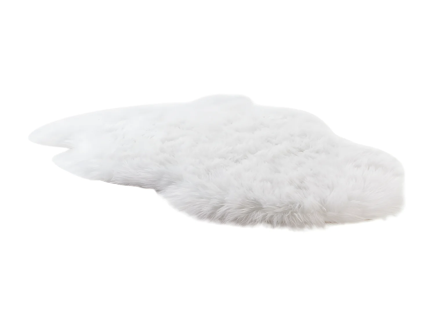 Dywanik pod łóżko z imitacji owczej skóry SHEEP – 90 × 65 cm 86907