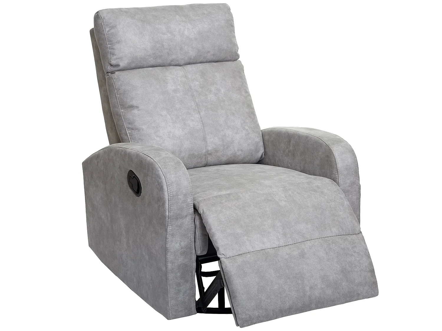 Fotel telewizyjny MCW-A54 Premium, tkanina/tekstylia jasnoszary 1803579 - obrazek 1