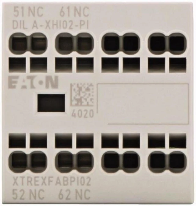 Moduł styków pomocniczych DILA‑XHI02‑PI 2P 16A 2R mocowanie czołowe Push‑In 199315 /5szt./ - obrazek 1