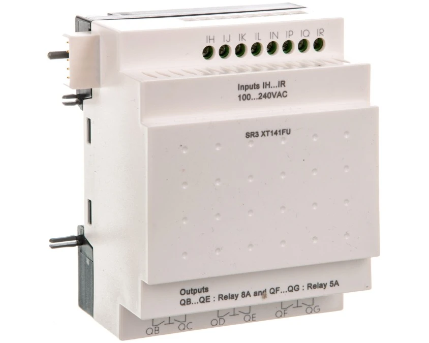 Moduł rozszerzenia 8 wejść cyfrowych 6 wyjścia przekaźnikowe 240V AC Zelio SR3XT141FU - obrazek 2