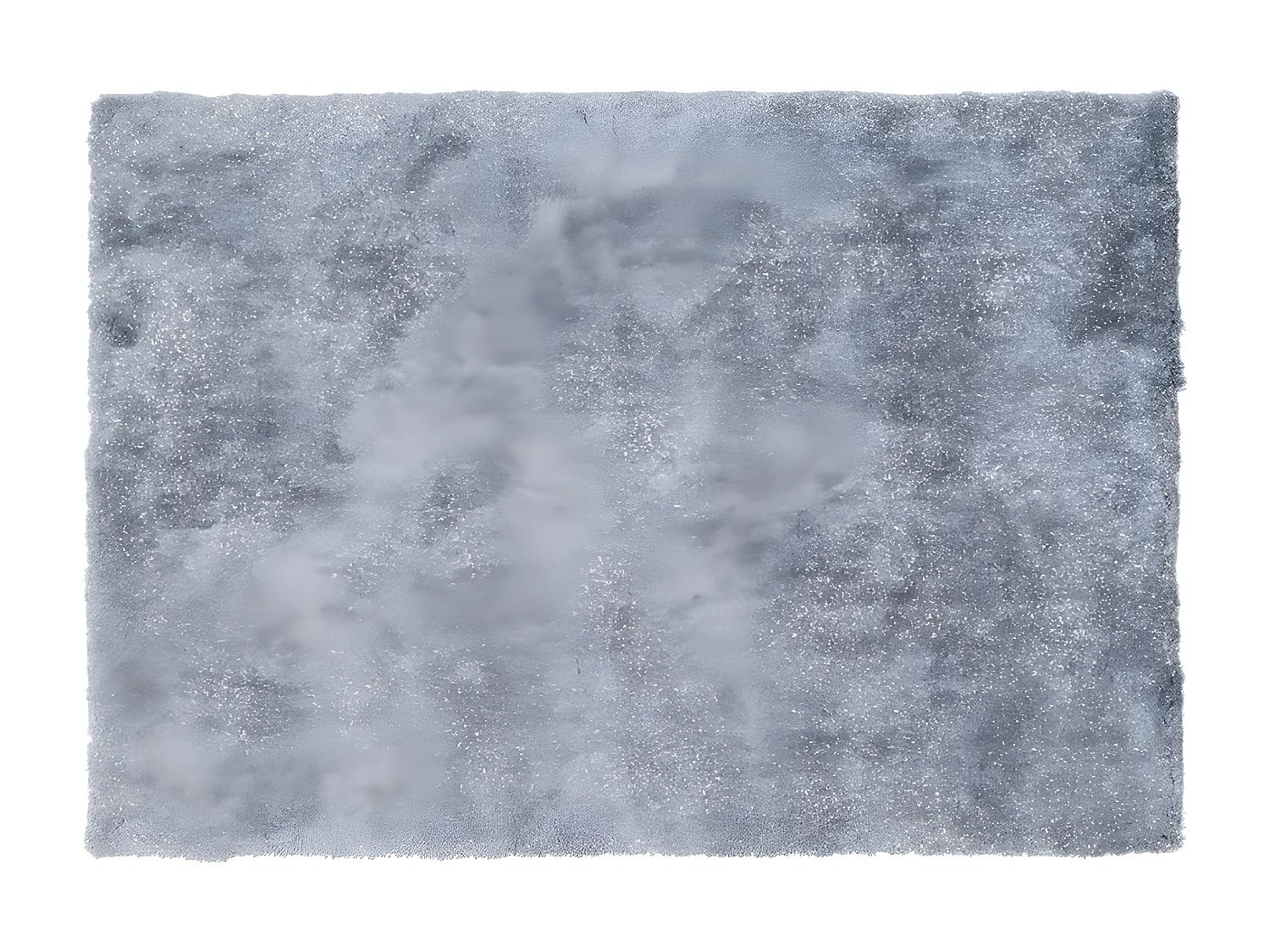 Dywan shaggy GLITTER 160 x 230 cm - Srebrny 83063 - obrazek 1