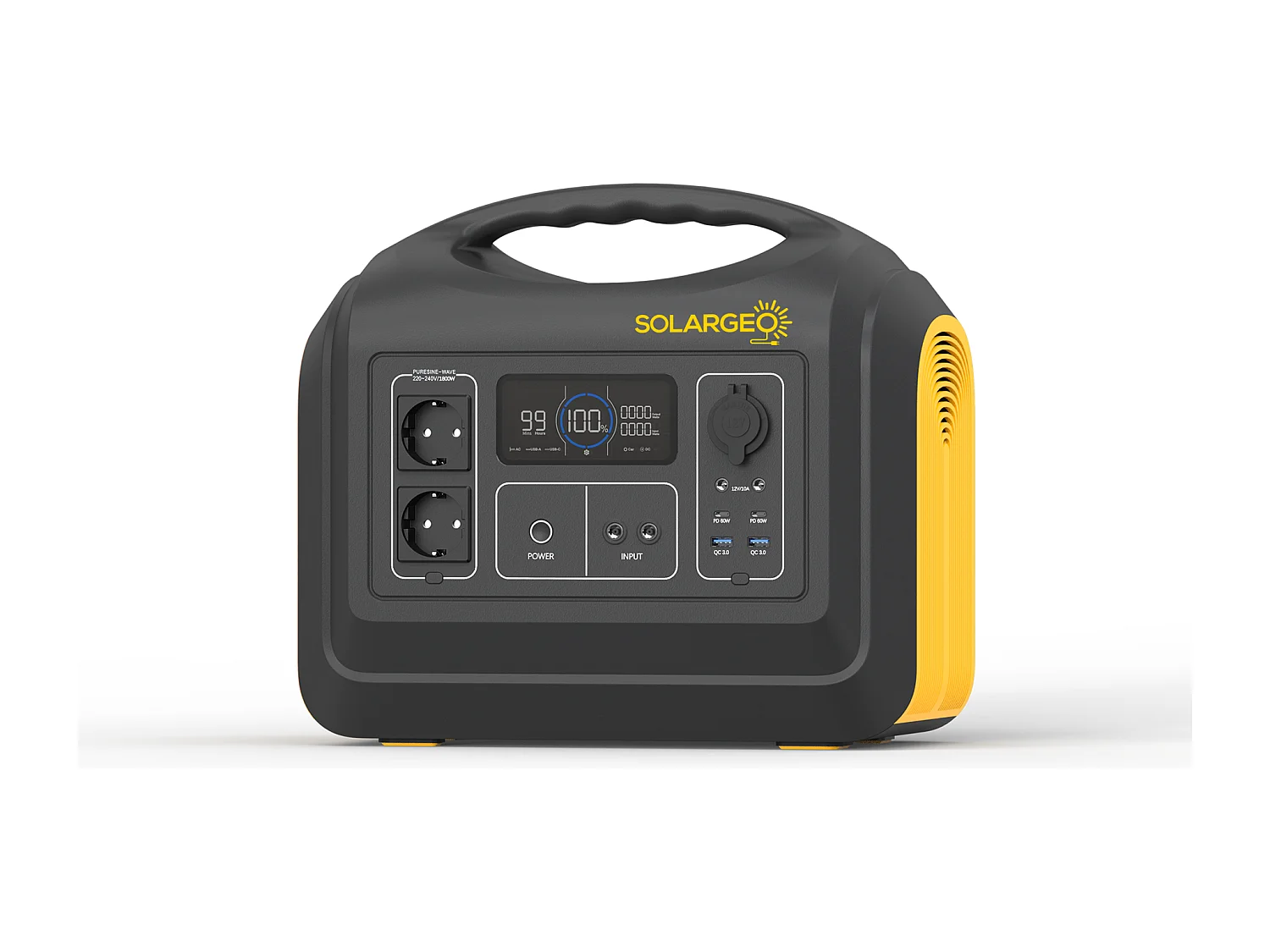 Akumulator przenośny - Poj. 1488 Wh - 1800 W - ELECFULL 1282361 - obrazek 1