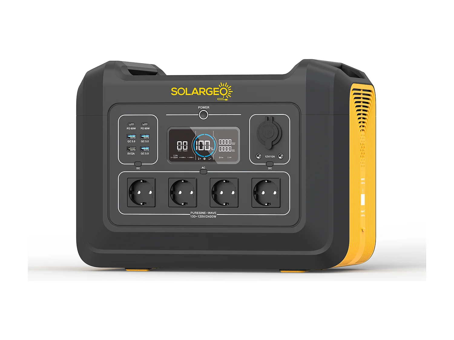 Akumulator przenośny - Poj. 2232 Wh - 2400 W - ELECFULL 1282363 - obrazek 1