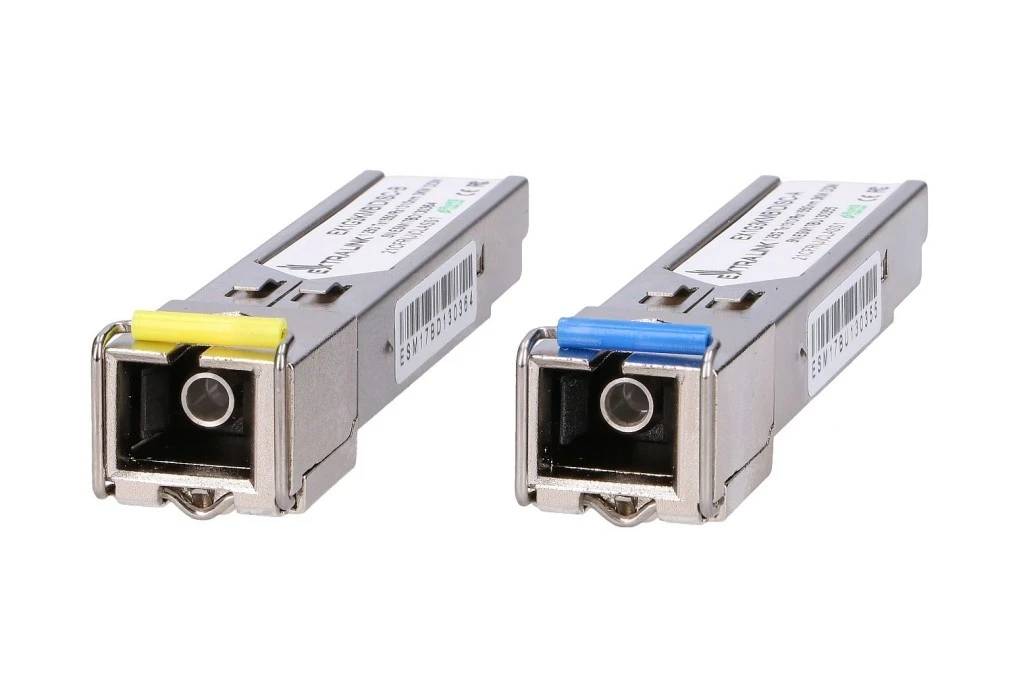 Moduł SFP WDM 1,25Gbps, 1310/1550nm, single mode, 3km, SC, DOM, para Extralink SFP 1.25G - obrazek 3