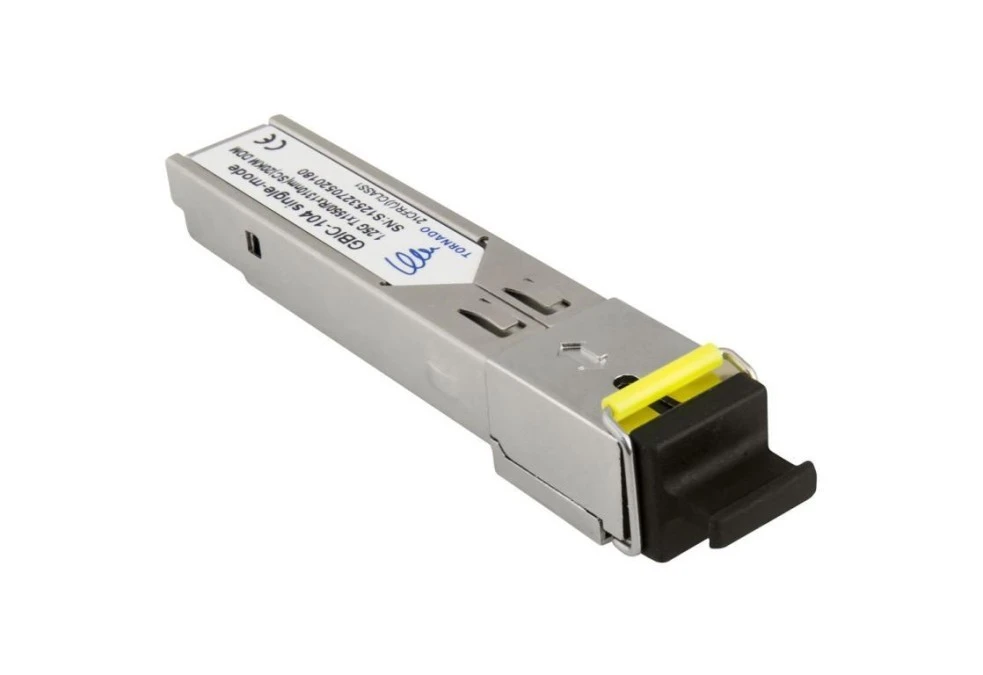 Moduł SFP GBIC‑104, single‑mode, 1,25G, Tx:1550 / Rx:1310, SC, 20KM, DDM (TORNADO) - obrazek 2