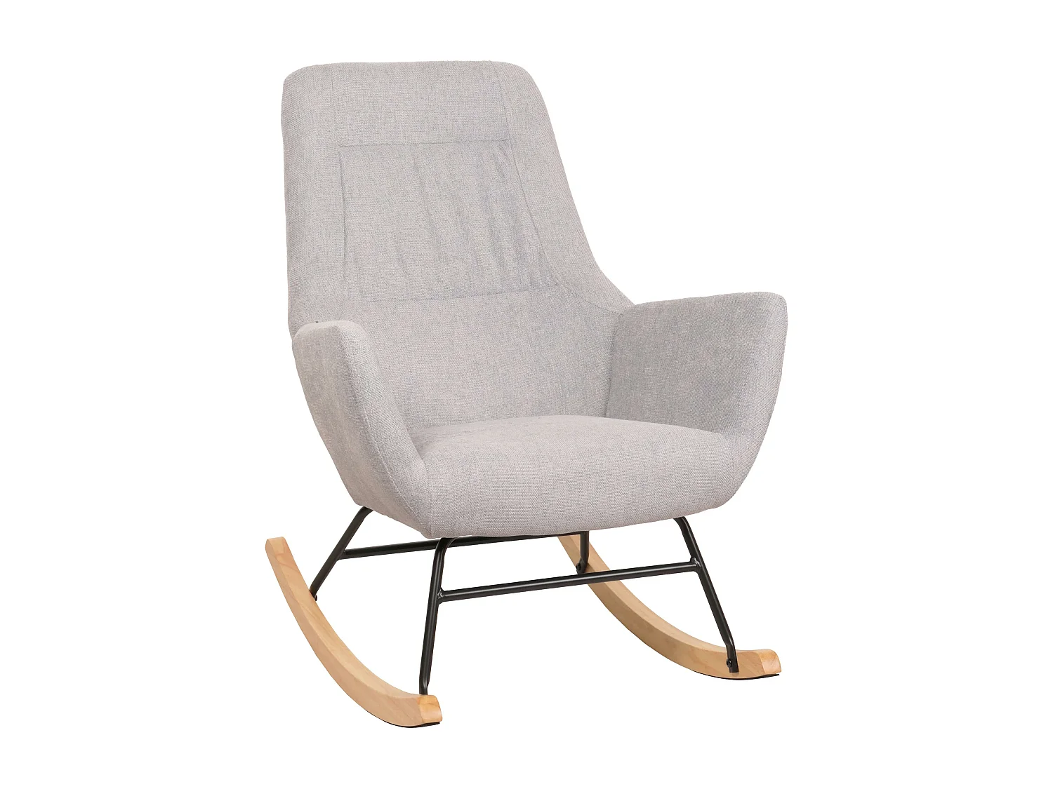 Fotel bujany MCW-N13, jasnoszary 3566840 - obrazek 1