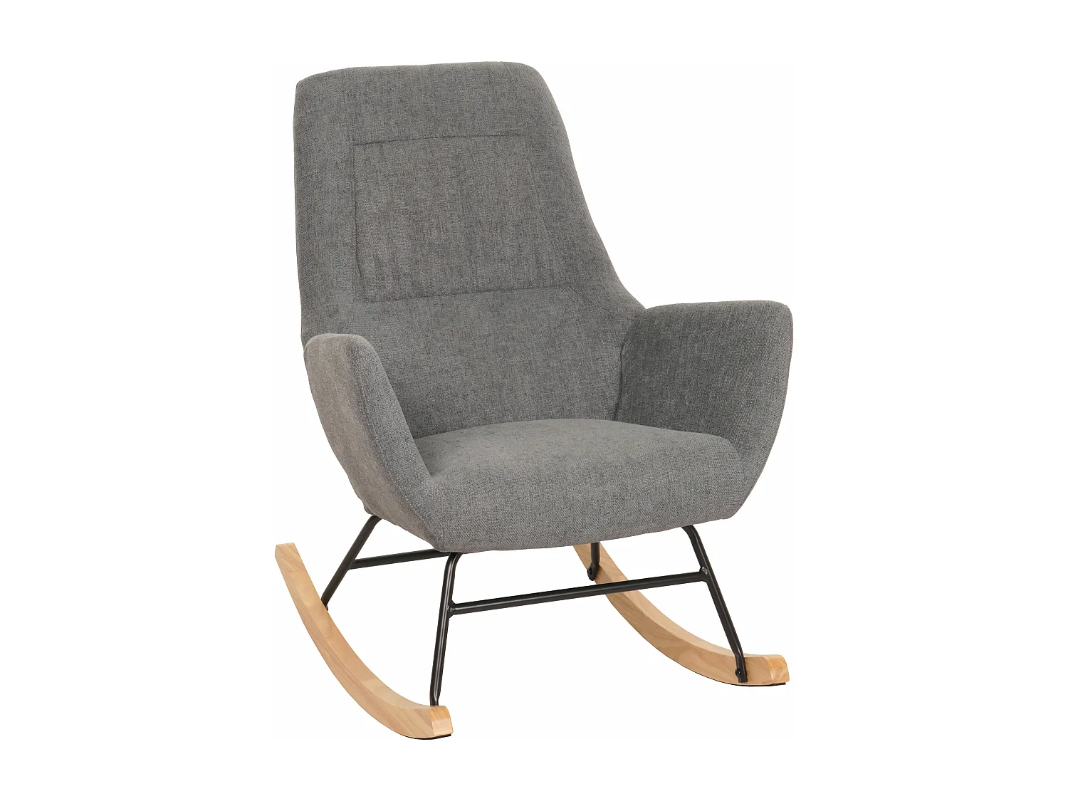 Fotel bujany MCW-N13, ciemnoszary 3566846 - obrazek 1