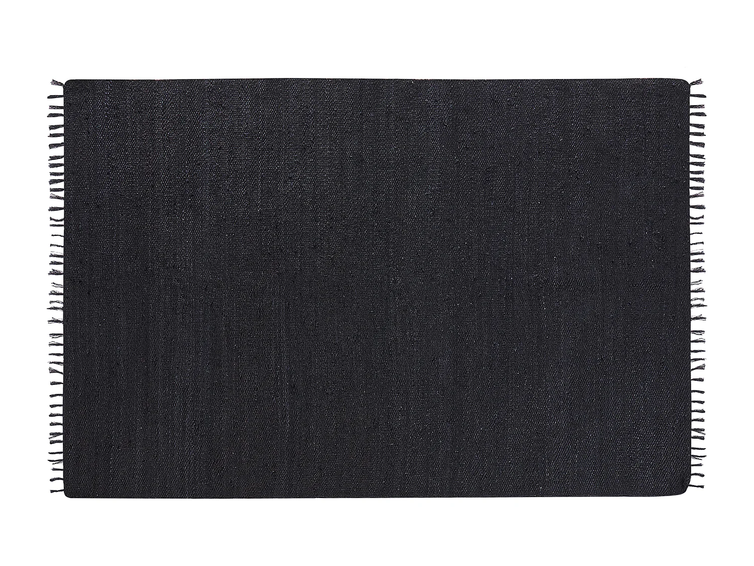 Dywan z juty 200 x 300 cm czarny SINANKOY 1896027 - obrazek 1