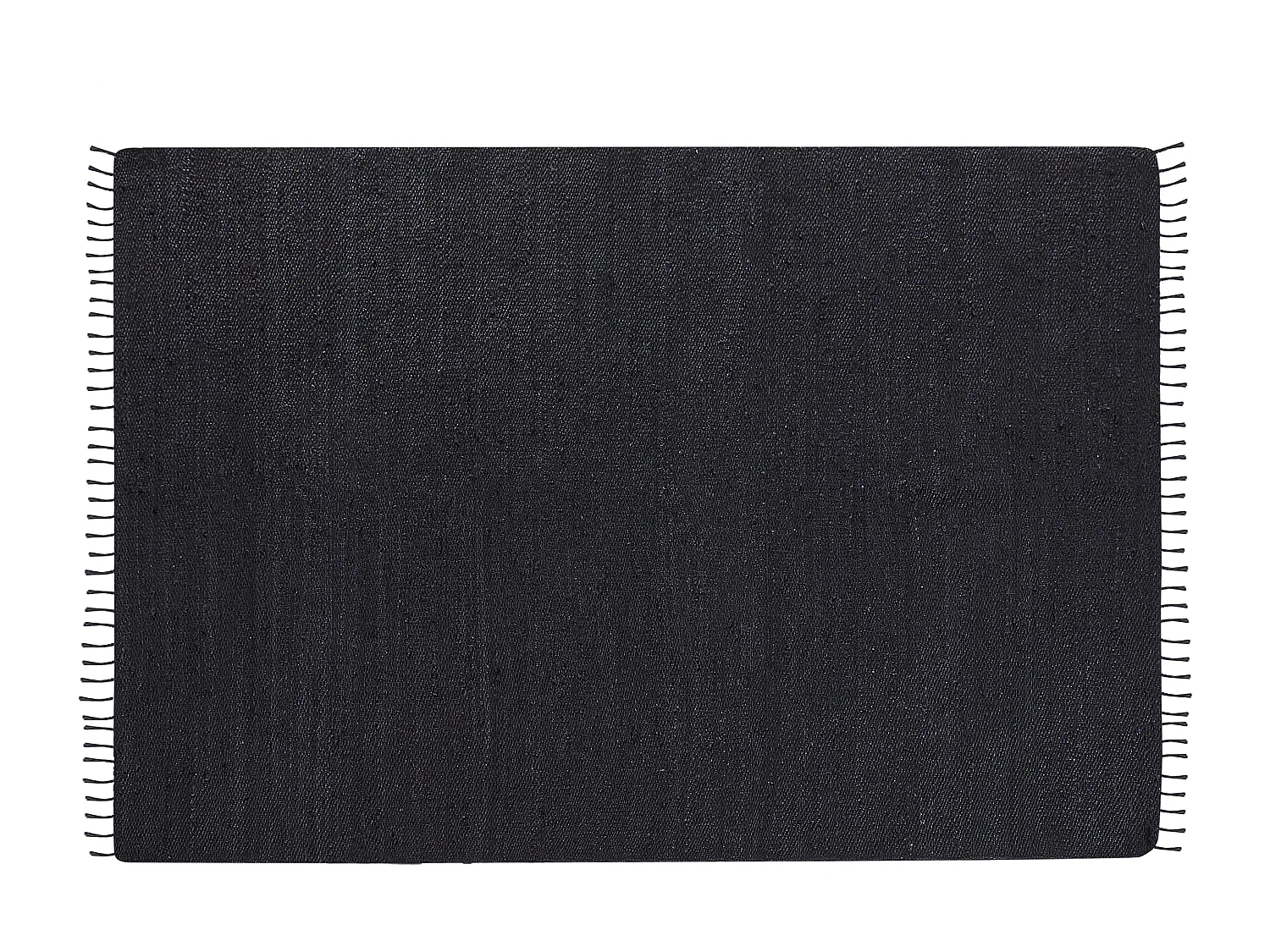 Dywan z juty 160 x 230 cm czarny SINANKOY 1895983 - obrazek 1