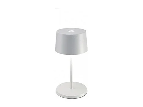 Olivia Pro Mini Biała Lampa stołowa LED z możliwością ładowania i ściemniania 3037768 - obrazek 1