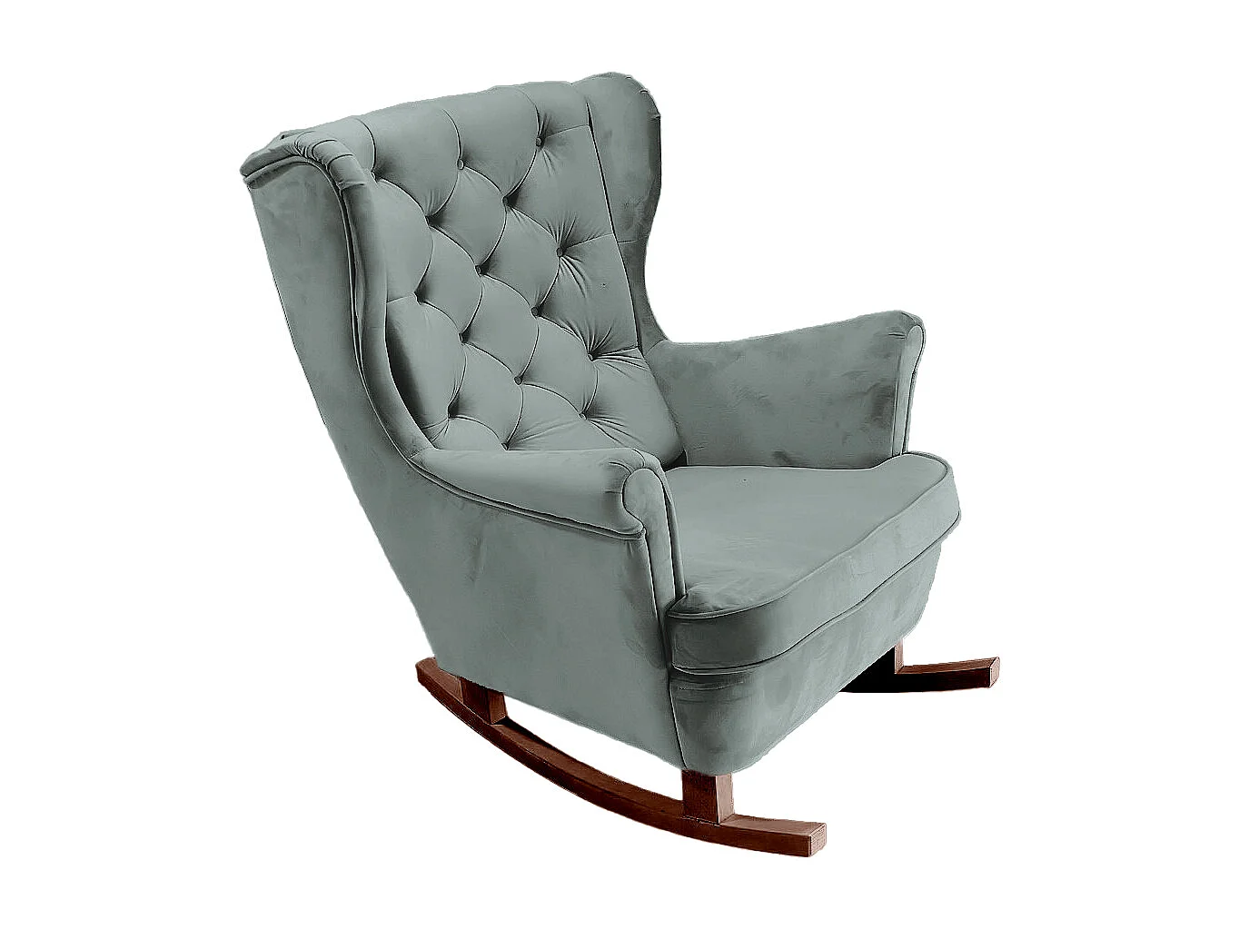 Fotel Relax z Tapicerowanym Siedzeniem i Podłokietnikami, Fotel TV 102x81x95cm Popiel_29857 3862543 - obrazek 1