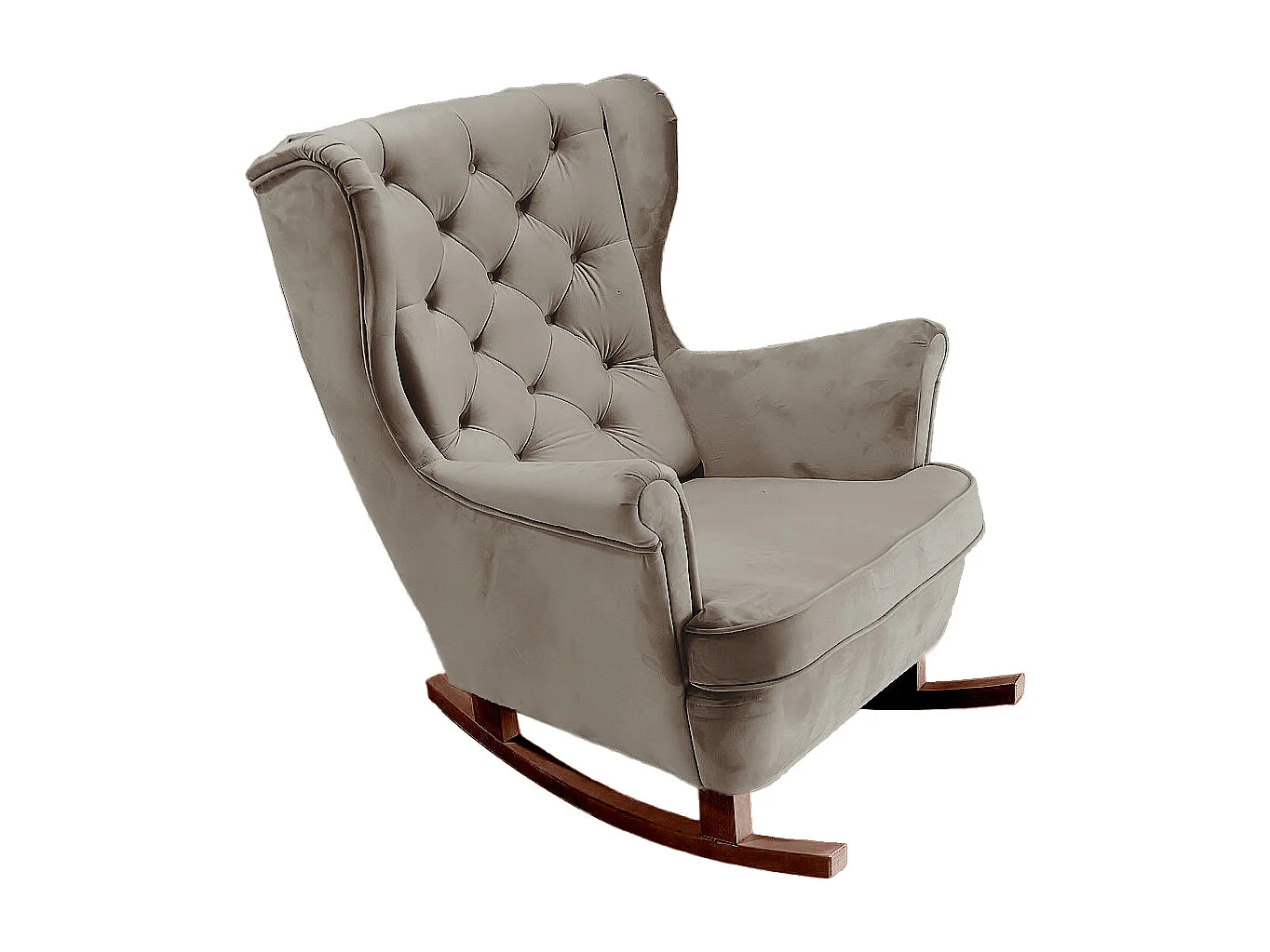 Fotel Relax z Tapicerowanym Siedzeniem i Podłokietnikami, Fotel TV 102x81x95cm Szary_29843 3862587 - obrazek 1