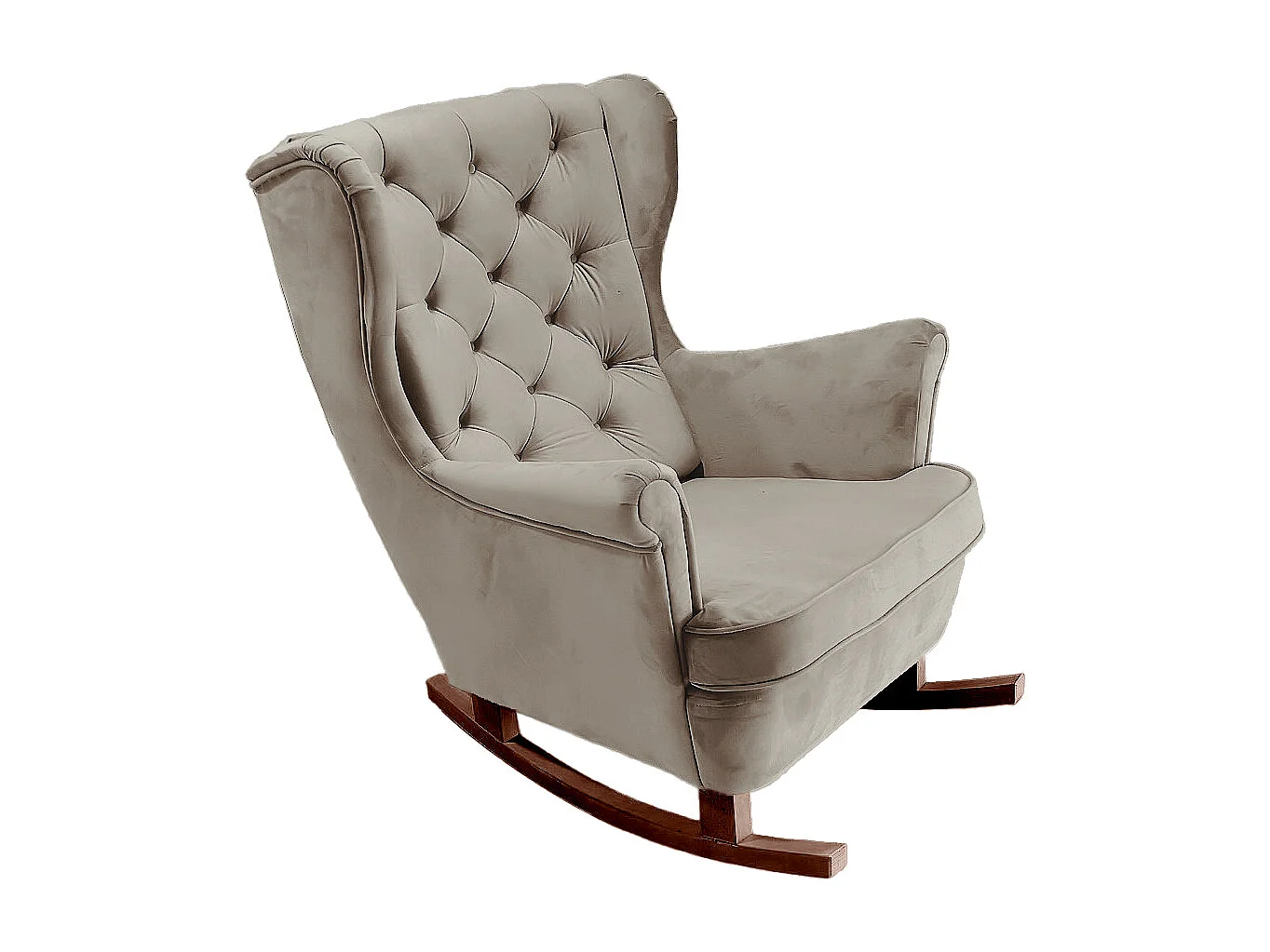 Fotel Relax z Tapicerowanym Siedzeniem i Podłokietnikami, Fotel TV 102x81x95cm Szary_29842 3862602 - obrazek 1