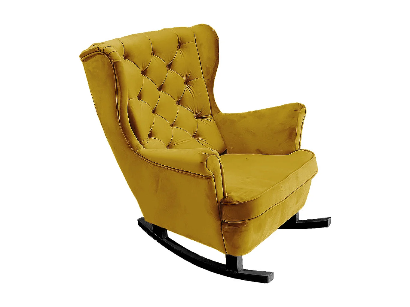 Fotel Relax z Tapicerowanym Siedzeniem i Podłokietnikami, Fotel TV 102x81x95cm Oliwkowy_29818 3862632 - obrazek 1