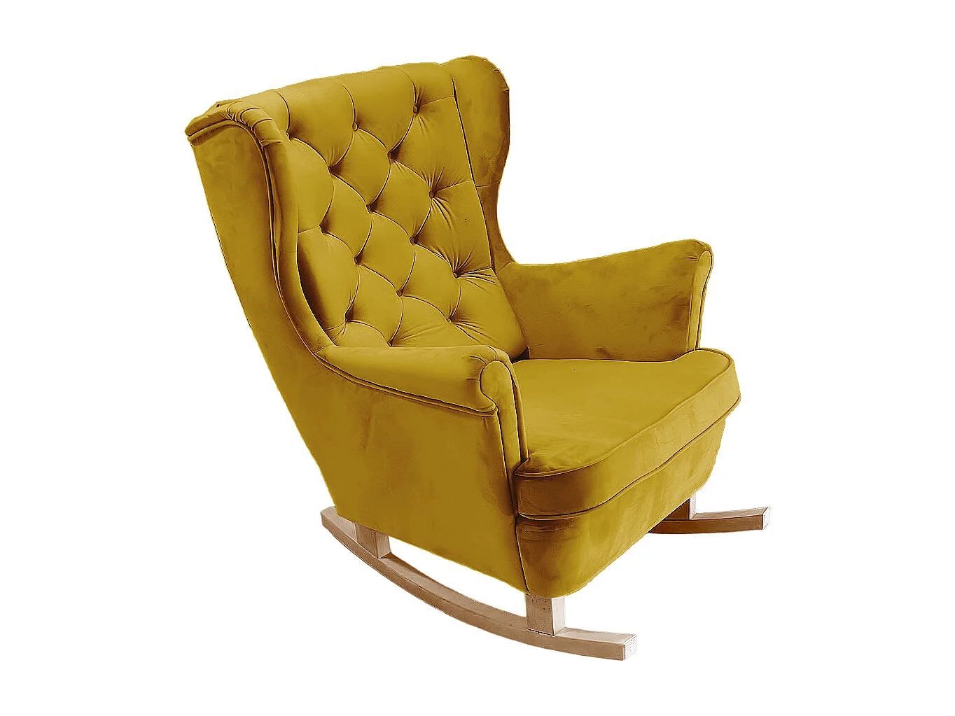 Fotel Relax z Tapicerowanym Siedzeniem i Podłokietnikami, Fotel TV 102x81x95cm Oliwkowy_29818 3862711 - obrazek 1