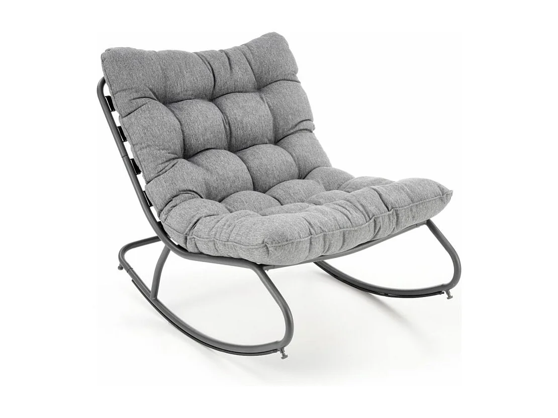 Fotel bujany GATTO szary 2539159 - obrazek 1