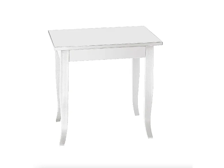 Biały drewniany stół 80×80 cm – SANTA CROCE 4056946