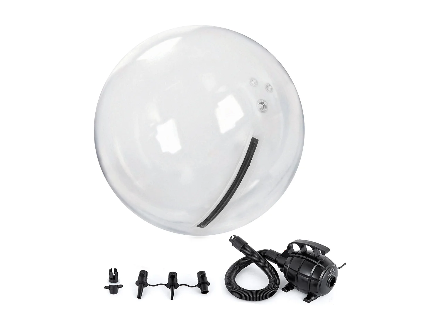 2M nadmuchiwana piłka Zorb Walk on Water z niemieckim zamkiem PVC SucceBuy 4098936