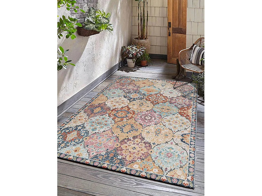 Dywan Palma Zewnętrzny Ornament, Wielo, 120 cm, Wokół 4106149 - obrazek 1