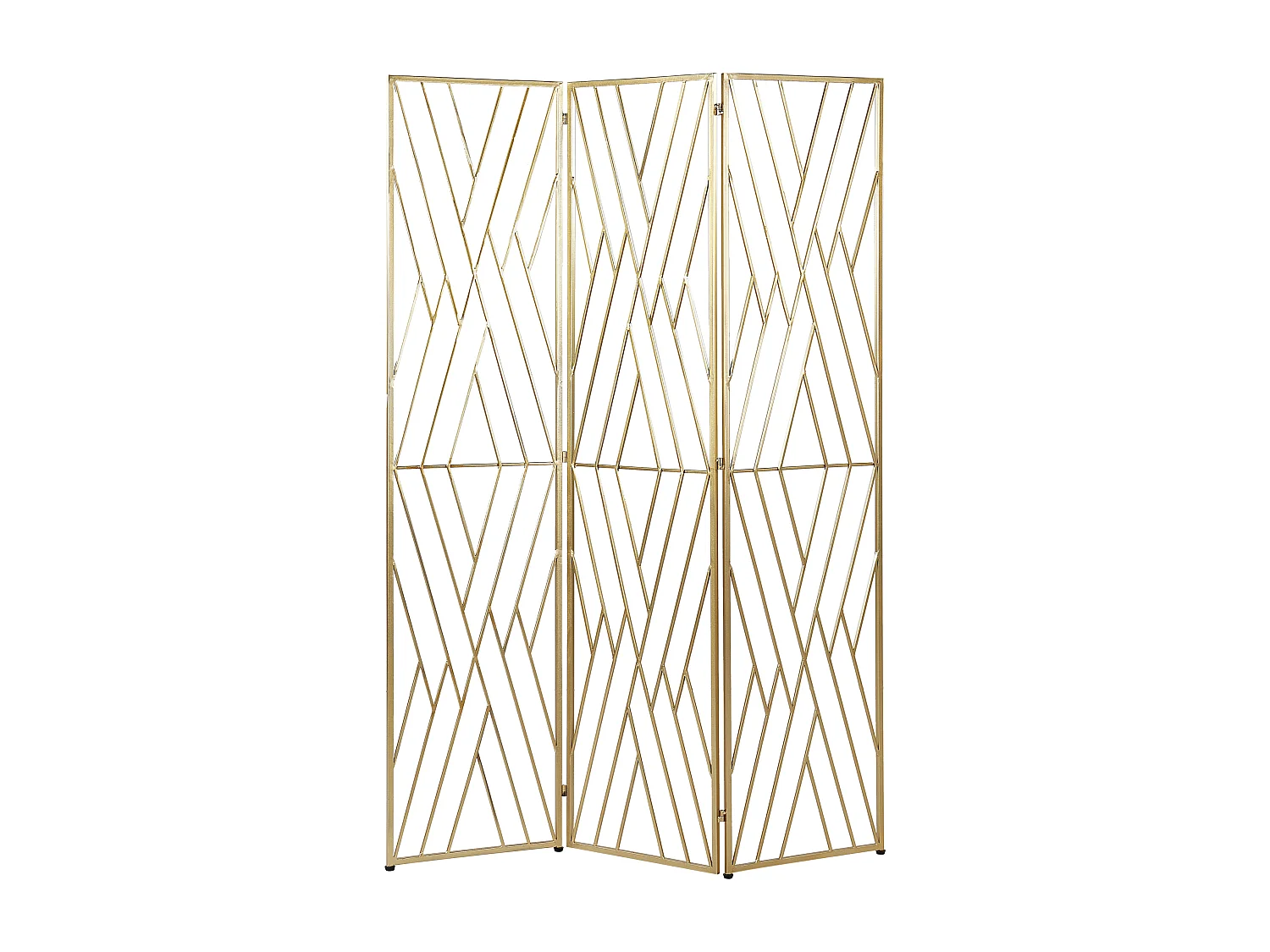3-panelowy parawan pokojowy ASOLO Złoty 117 cm 170 cm 4107109
