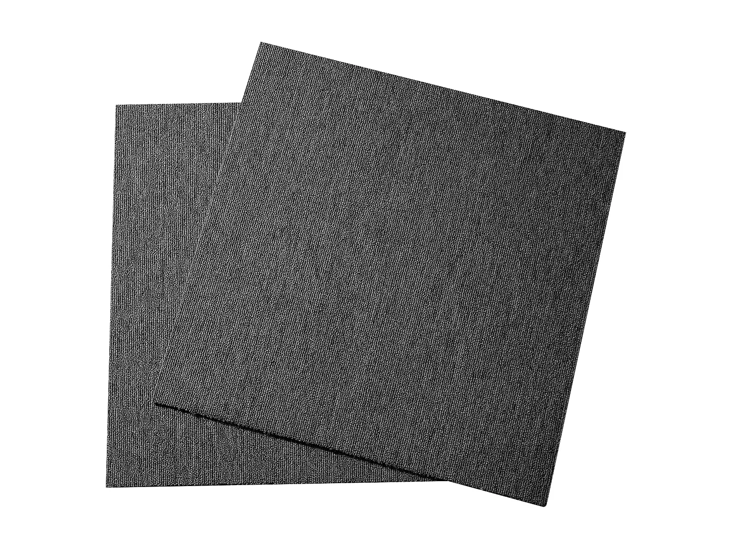 Dywaniki SucceBuy Odnawialne Płyty Dywanowe 20 Sztuk 50,8CMx50,8CM Kwadraty z Zmontowanym Wypełnieniem DIY – Ciemno Szary 4119511