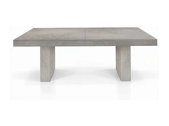 180×100 cm – 480×100 cm – JESOLO – wysuwany stół drewniany fornirowany betonem 4136151