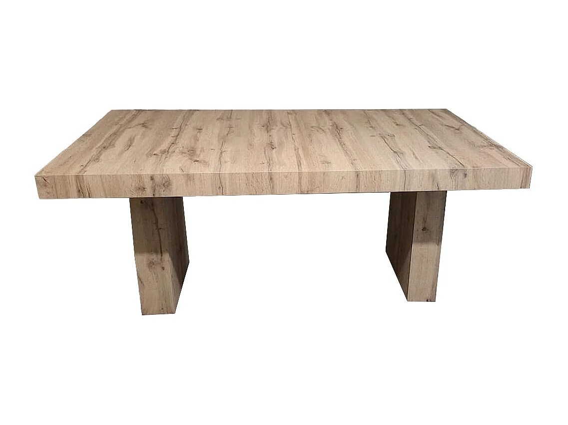 180×100 cm – 480×100 cm – Stół drewniany rozkładany JESOLO dąb sękaty 4136168