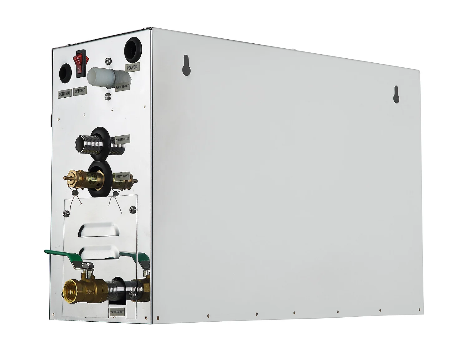 Generator Para do Sauny SucceBuy 9KW, z Zbiornikiem Wody 6 L, Monitor LED, Ręczny Odwodnienie, do Hammamu Domowego 4156746