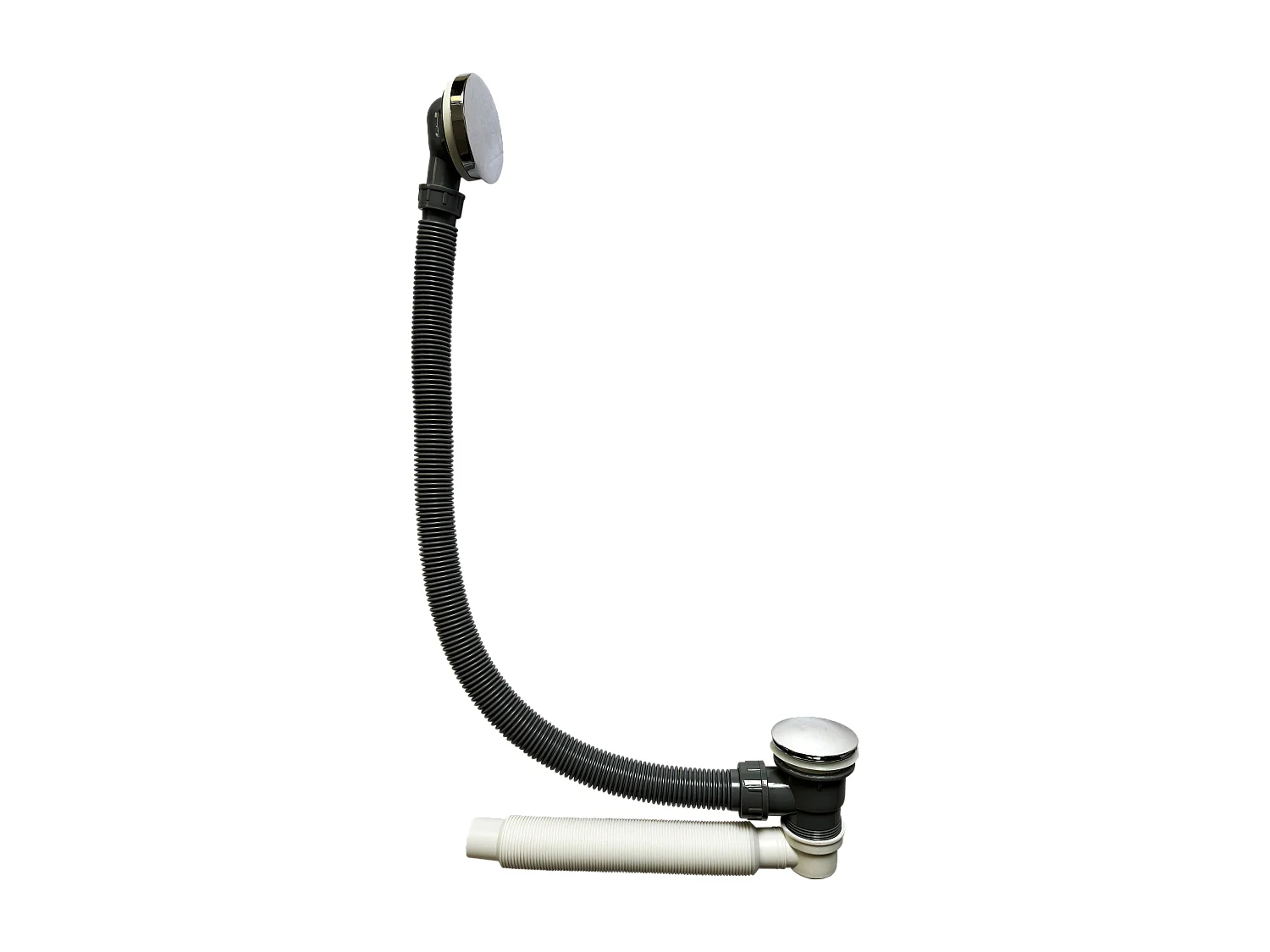 Rura przelewowa do wanny – 55 cm – FARASIO 3986605