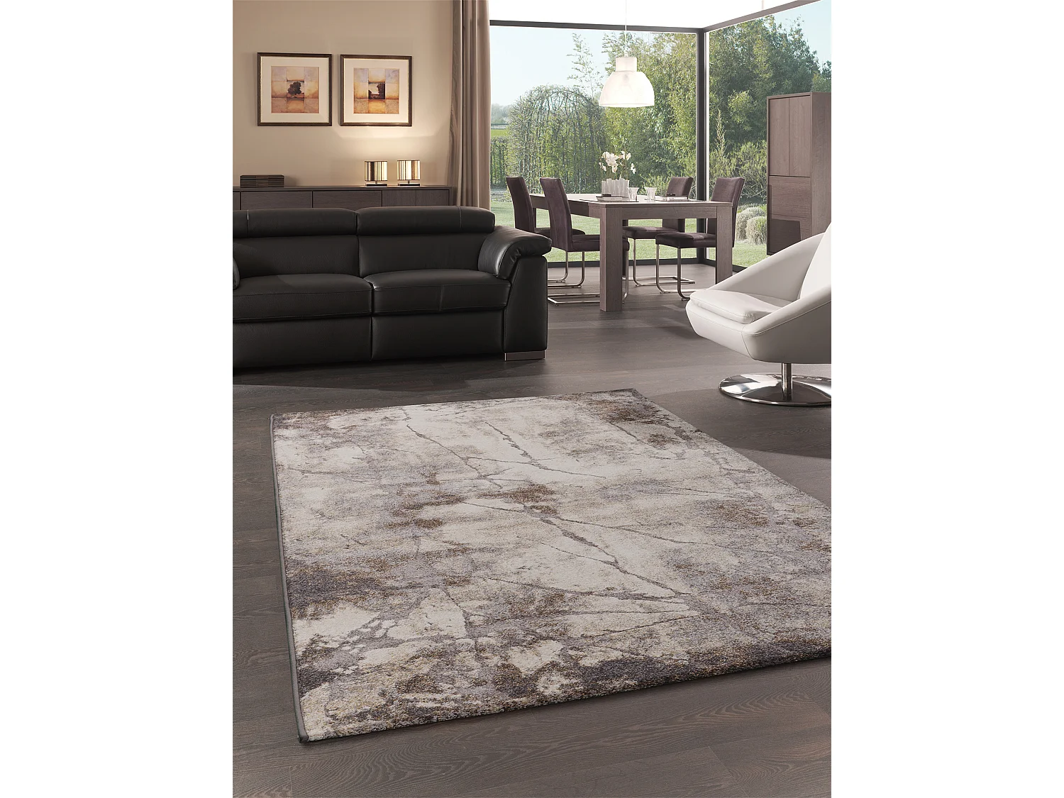 Dywan Marla Abstrakcyjny Design, Natura, 200x290 cm 4215119 - obrazek 1