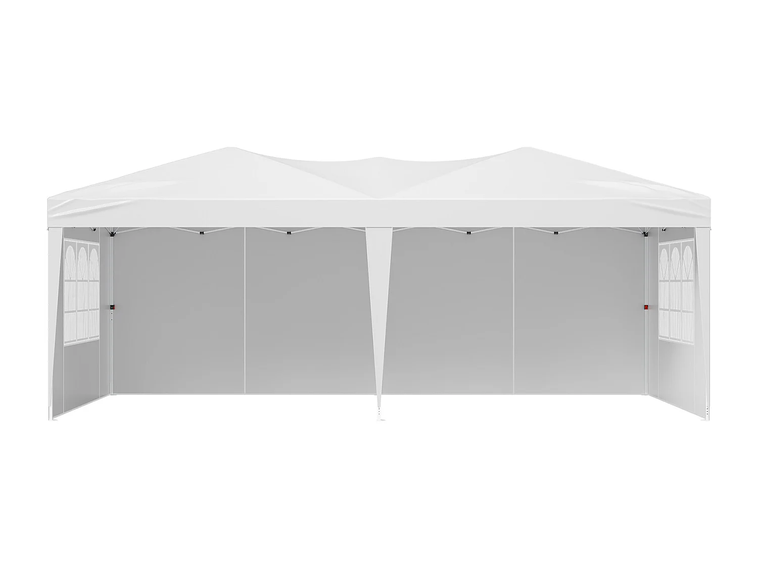 Altana Pop-Up SucceBuy Gazebo Zadaszenie Przeciwsłoneczne, 5,9 x 2,96 m, z Bocznymi Ściankami 4381986
