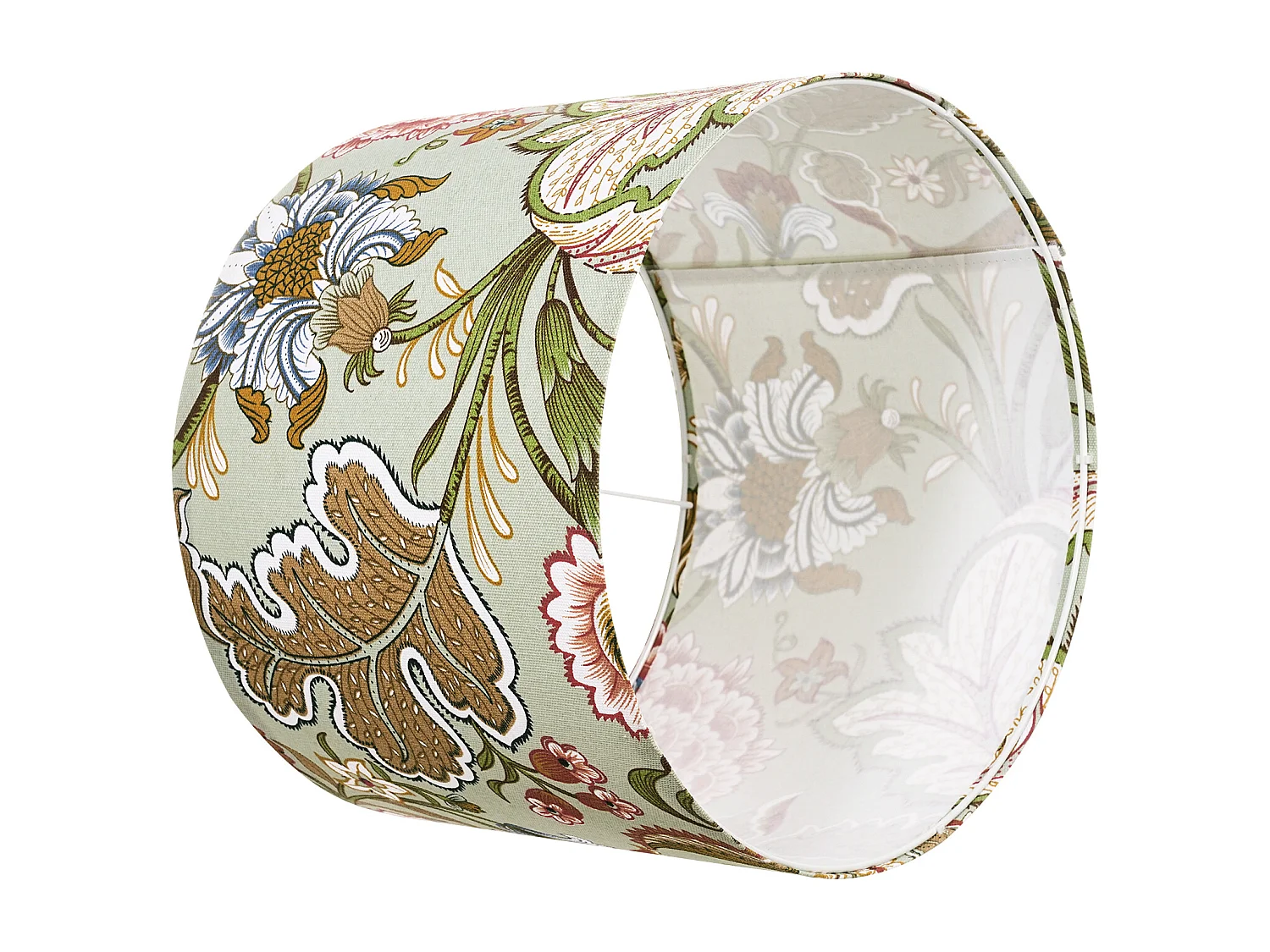 Abażur Bębnowy SucceBuy, 2 Sztuki, 33 x 33 x 25 cm, Średni Abażur Zamienny do Lamp Stołowych, Stojących i Wiszących, Wzór Ciemny Mniszek Lekarski 4396967