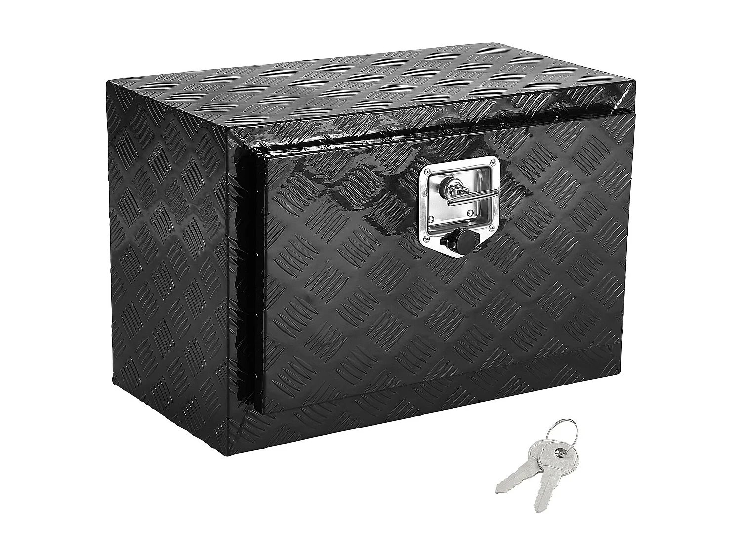 Aluminiowa Skrzynka Narzędziowa SucceBuy pod Nadwoziem, 61×35,5×40,5 cm, Przechowywanie Przyczepy 4396984
