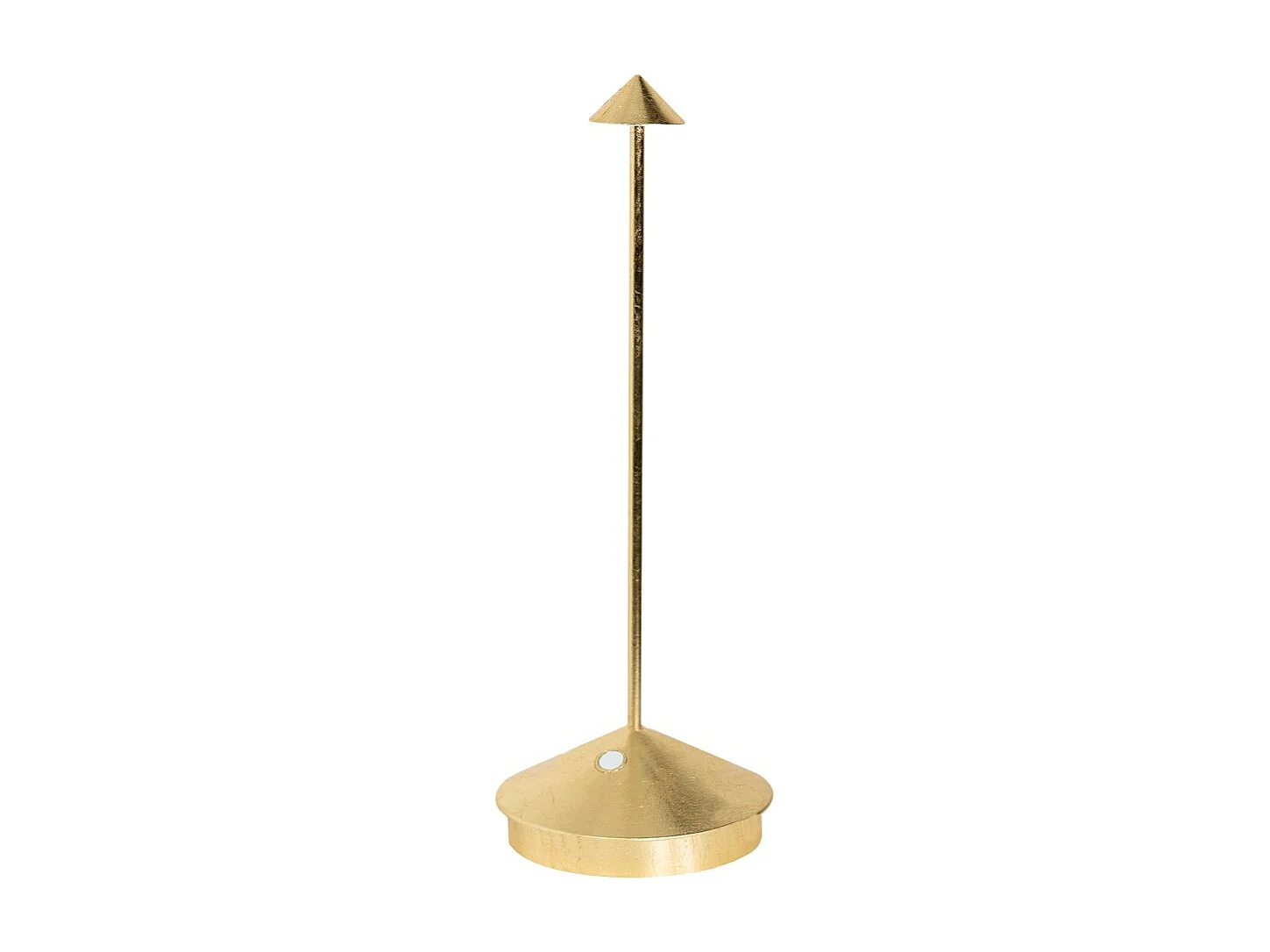 Lampa stołowa LED Pina Pro Gold Leaf z akumulatorem i ściemnianiem, bezprzewodowa, w kolorze szafranowym 3002674 - obrazek 1