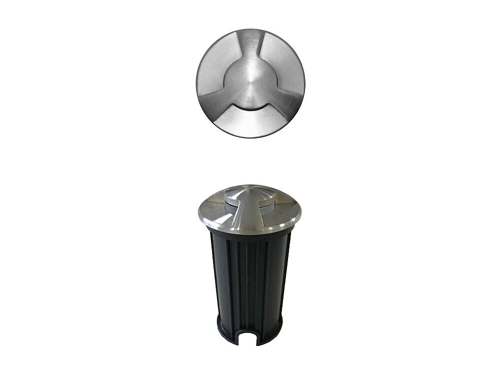 Beneito & Faure – Lampa schodowa LED Nix 2W 3000K do użytku zewnętrznego – IP67, wpuszczana w ścianę lub podłogę, o ciepłym świetle 4539171