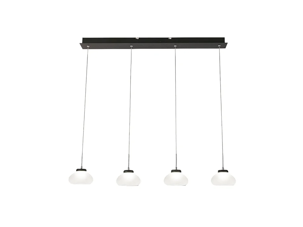 Arabella – Lampa wisząca Fabas Luce 4-punktowa – 32W LED – Biały Nowoczesny design 4540036