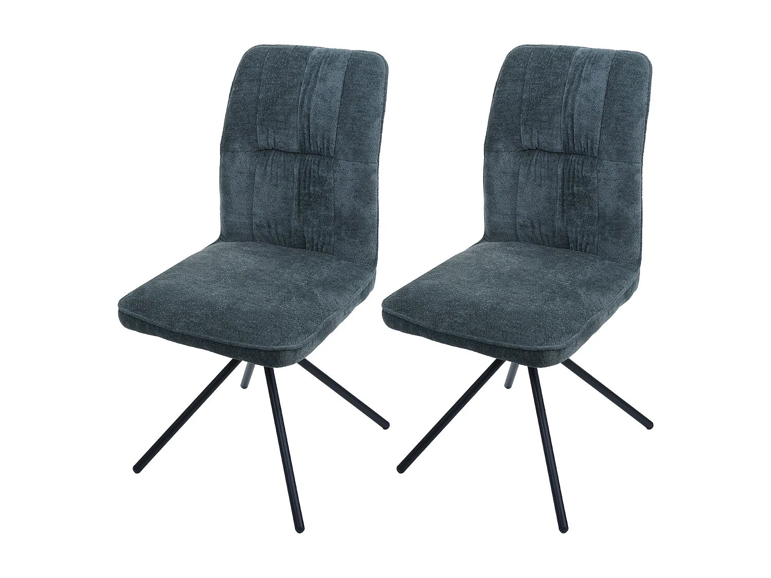 Krzesło do jadalni MCW-N99 (zestaw 2 szt.), niebiesko-zielone 4154941 - obrazek 1