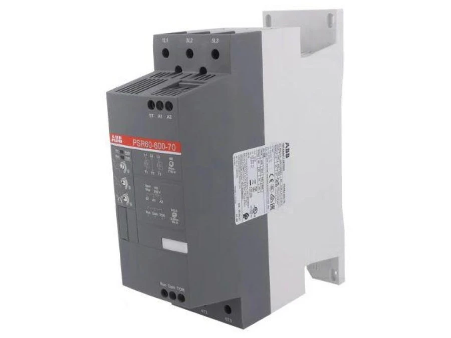 Moduł: softstart Uzas: 208÷600VAC na szynę DIN 30kW 1÷20/0÷20s 1SFA896112R7000 - obrazek 1