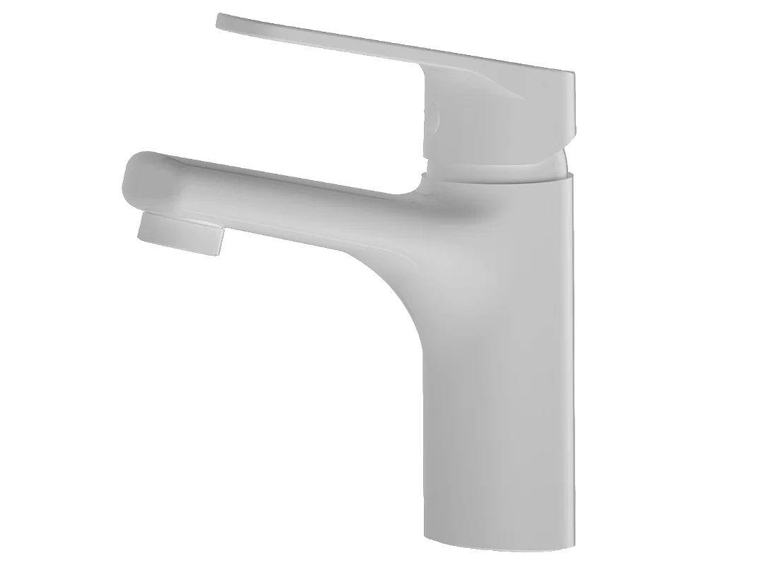 Full bateria umywalkowa matowa biel - Essebagno 4575742 - obrazek 1
