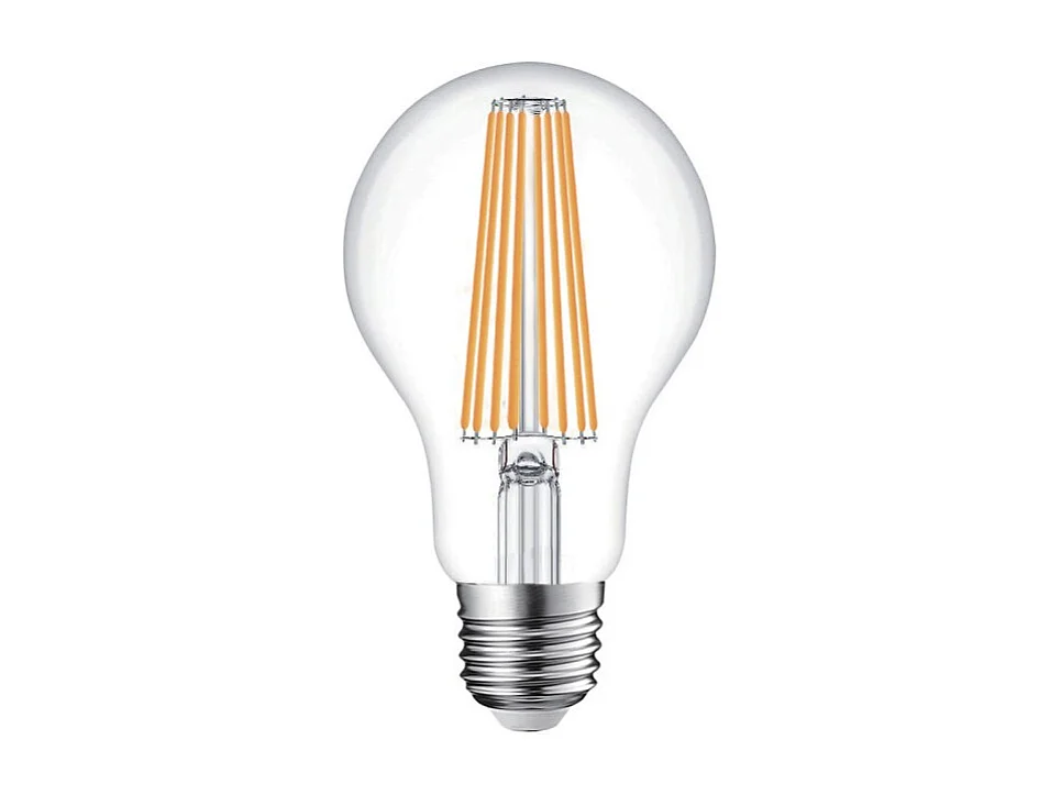 Alcapower - żarówka LED E27 A60 15 W 2500 lm, kąt świecenia 320°, klasa energetyczna C, Ø60 mm, światło natychmiastowe, długa żywotność - 3000 K 4622345 - obrazek 1