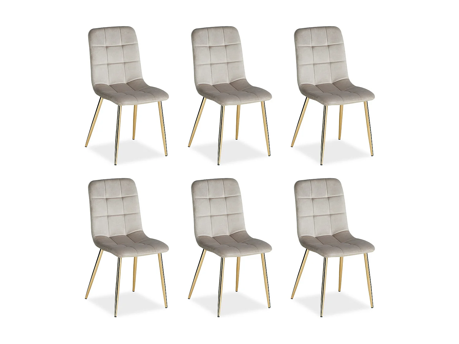 Krzesło jadalniane 43,5x88x50 cm beżowe Eames 4627449 - obrazek 1