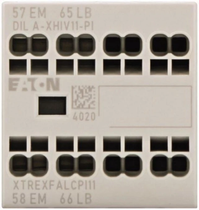 Moduł styków pomocniczych DILA‑XHIV11‑PI 2P 16A 1 Z+1R mocowanie czołowe Push‑In 199316 /5szt./ - obrazek 1